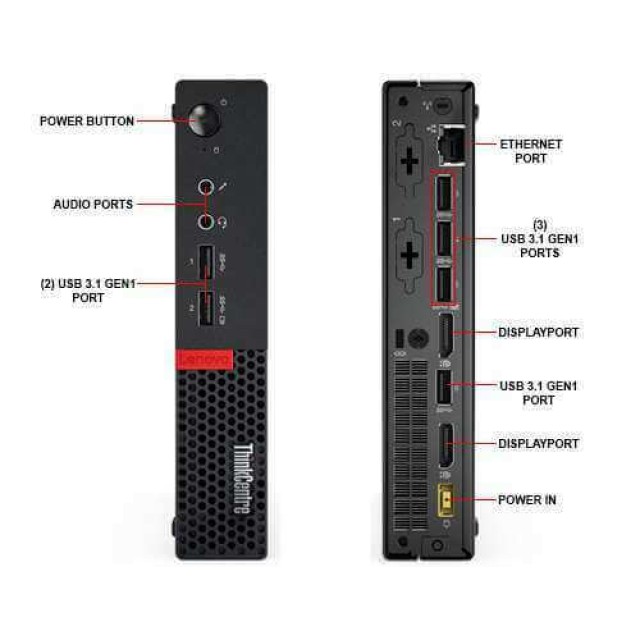 Lenovo ThinkCentre M710q - Core i3 - 4GB