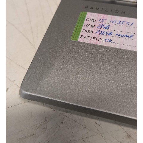 HP Pavilion 14-ce3510sa - Core i5 10th Gen - 8GB Ram - 256GB SSD - Windows 11